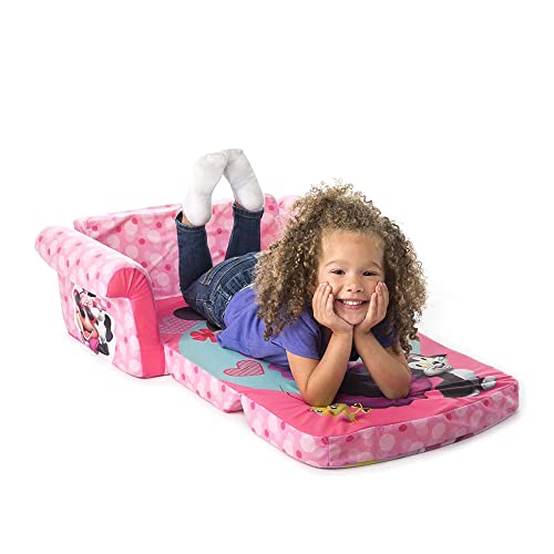 2-in-1 Toddler Foam Flip Open Sofa and Lounger for Kids