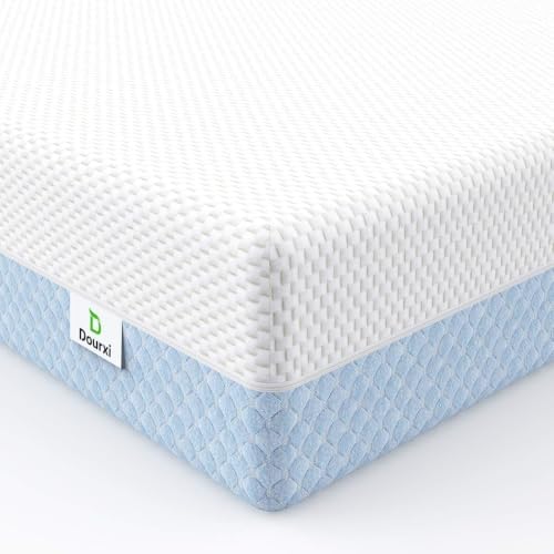 Dual-Sided Gel Memory Foam Crib Mattress for Standard Cribs & Toddler Beds