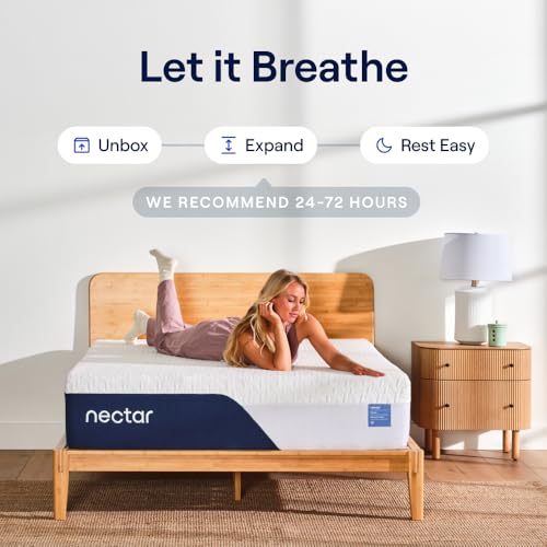 12-Inch Queen Memory Foam Mattress - Cooling Top Layer, Medium Firm