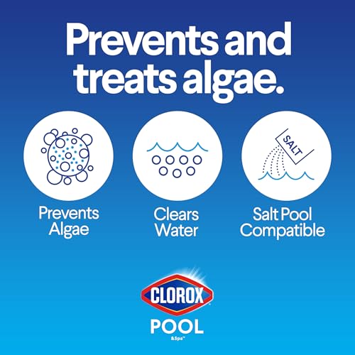 Clorox® Pool&Spa™ Swimming Pool Algaecide and Clarifier, Prevents