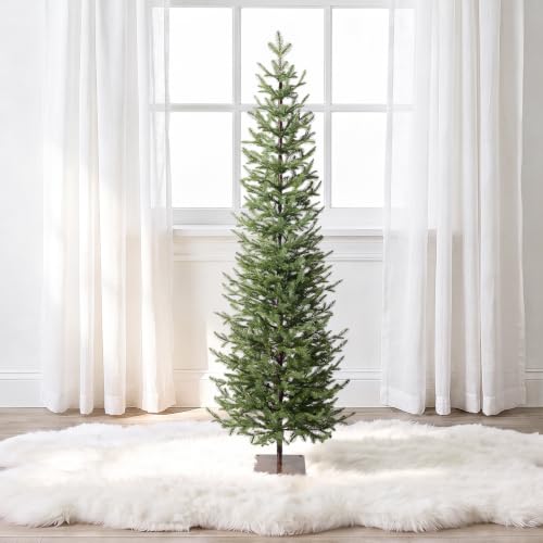 Ferrgoal 6 FT Unlit Artificial Pine Christmas Tree - Realistic Holiday Decor