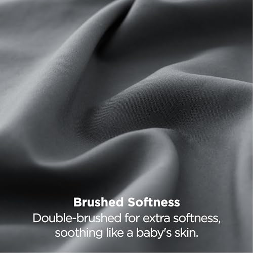 Bedsure Queen Pillowcase Set of 2 - Soft Microfiber Pillow Covers, 20x30 In