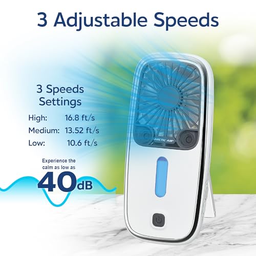 Portable Handheld Personal Air Cooler Fan with 3 Speeds
