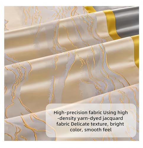 Quilted Polyester Satin Bed Runner - Soft Decorative Bed Scarf (50x210cm)