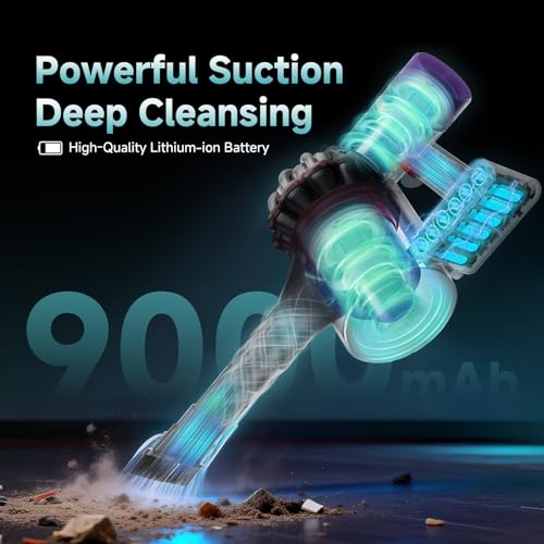 EGR 9000mAh V8 Replacement Battery & Filters for Dyson V8 Animal Absolute