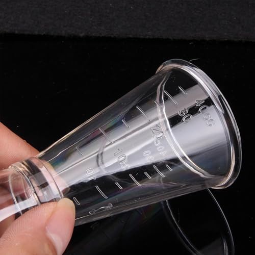 6pcs Double Head Plastic Cocktail Jigger Set, 20ml/40ml Bar Measuring Tools