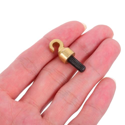 Grandfather Clock Weight Shell Hook and Nut Set M5 Thread Repair Part