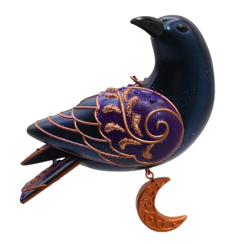 Hallmark Ravishing Raven Keepsake Ornament - 2017 Mint Condition