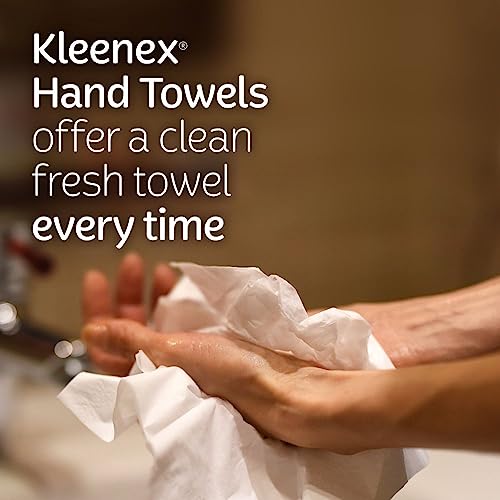 Kleenex Disposable Paper Hand Towels, Cloth-Like Softness, 360 Total Tissues