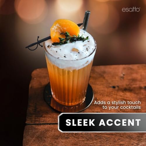 Esatto Black Sword Cocktail Picks 3.23 Inch 1000 Pack for Drinks & Party
