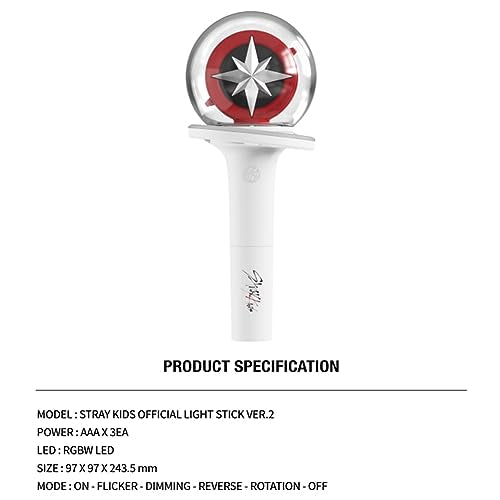 Stray Kids Official Light Stick Ver 2 Kpop Concert Merchandise