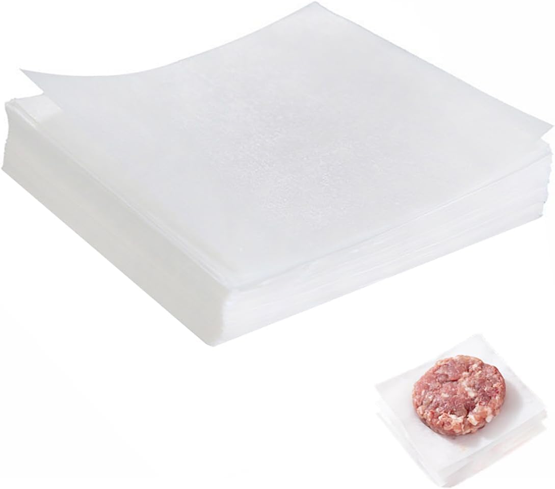 Unbleached Parchment Paper by [Brand Name] - 100 Pcs 6" x 6" Non-Stick Sheets for Baking & Wrapping