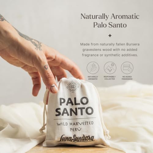 Peruvian Palo Santo Sticks 100g - Natural Smudging Wood for Energy Cleansing
