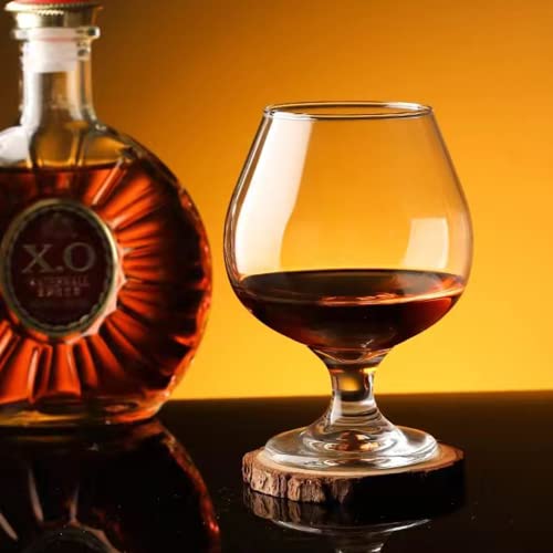 12-Pack Crystal Brandy Snifter Glasses 11oz - Elegant Tasting & Drinking Glassware