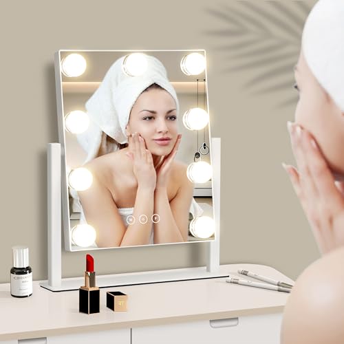 Vanity Mirror with Lights, Makeup Lights,3 Color Lighting Modes