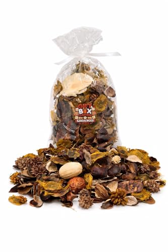 Sandalwood Scented Decorative Potpourri - 4 oz Home Fragrance
