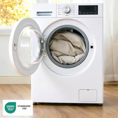 Queen Comforter Set - 3 Piece Prewashed Down Alternative Bedding
