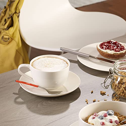 Villeroy & Boch For Me 14cm Tea/Coffee Cup Saucer - Premium Porcelain Set