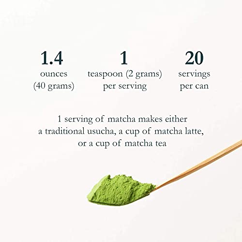 Naoki Matcha Superior Blend Ceremonial Grade First Harvest Matcha Green Tea Powder 40g