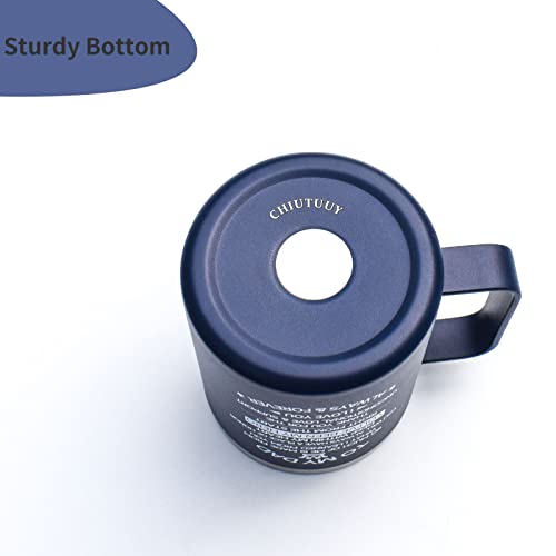 CHIUTUUY 14 oz Personalized Stainless Steel Tumbler for Son – Double Wall Insulated Mug with Lid & Straw