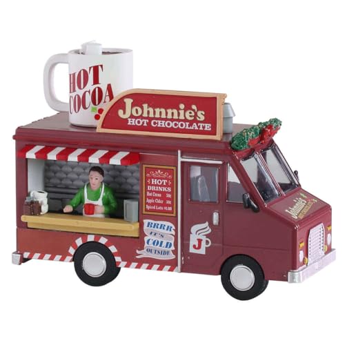 Johnnie's Hot Chocolate Christmas Village Building, 7.44-inch