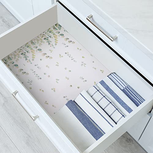 12 Sheets Scented Drawer Liners - Floral Paper for Dresser and Closet