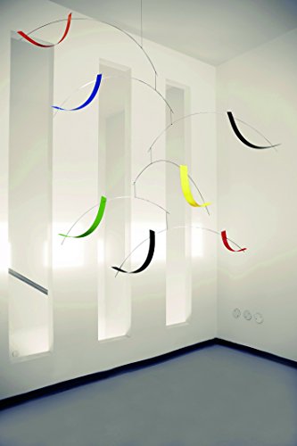 Breeze Hanging Mobile - Handmade Danish Modern Art Decor, 20-Inch