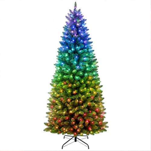 Avatar Controls 7.5FT Smart Pencil Christmas Tree with 350 LEDs, App & Remote