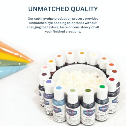 AmeriColor, Violet, 4.5 Ounce Bottle, Soft Gel Paste Food Color