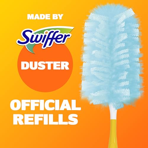 Disposable Duster Refills with Lemon Scent - Dust Trapping Cloths, 18 Pack