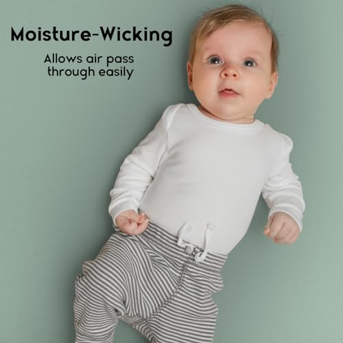 Yoofoss Pack and Play Sheets 2-Pack - Stretchy Soft Mini Crib Sheets
