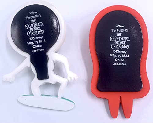 Nightmare Before Christmas Summer Jack Skellington & Sally 3D Foam Magnetic Set