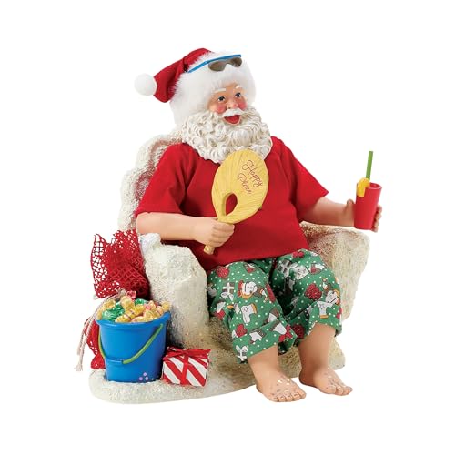 Department 56 Possible Dreams Santa by the Sea Figurine, 9 inch