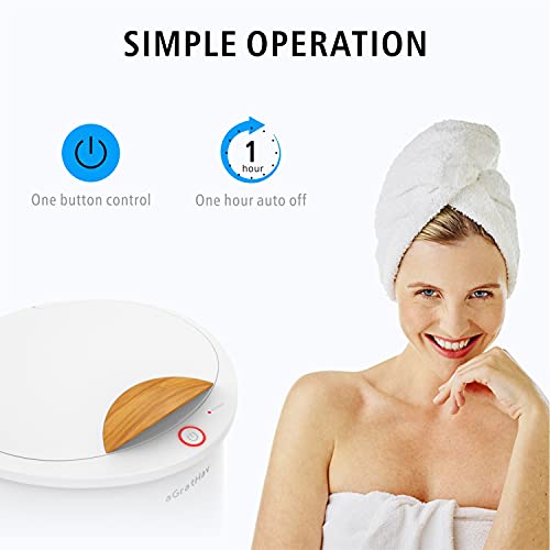 Ultra-Large Bucket Towel Warmer for Bathroom with Auto Shut-Off