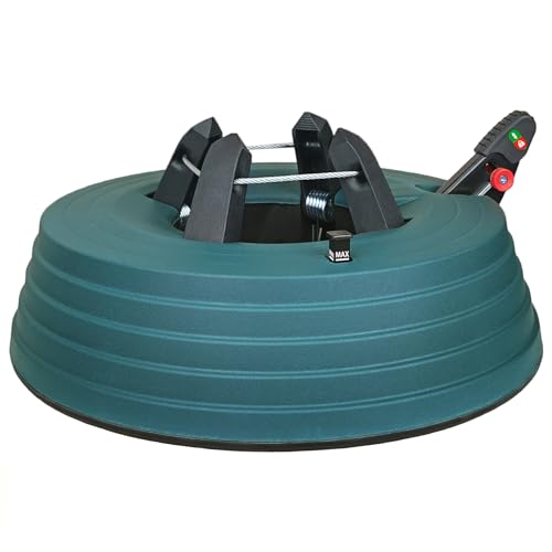 Leejec Christmas Tree Stand with Water Reservoir for 6ft Tree (5.1" Trunk) - Easy Setup, Water Level Indicator