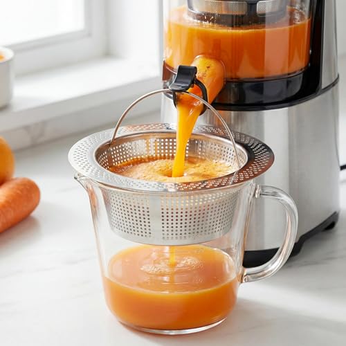 Fine Mesh Juice Strainer for Cold Press Juicers – Stainless Steel Filter