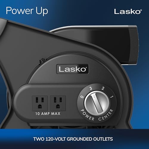 Lasko 12" Pivoting High-Velocity Utility Fan and Air Mover
