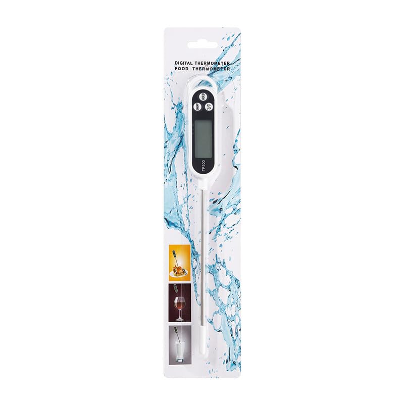 Skiennix Digital Food Thermometer - Fast & Accurate Measurement | Waterproof 304 Stainless Steel Probe