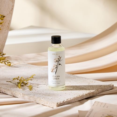 Clean Linen Reed Diffuser Oil Refill - 3.38 oz / 100ml Home Fragrance