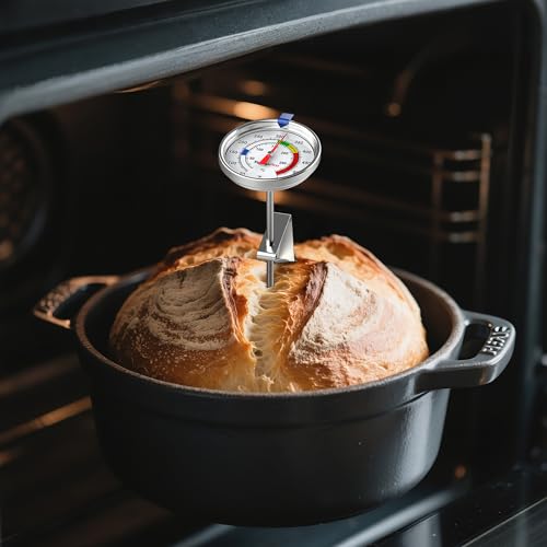 Candy and Deep Fryer Thermometer with 9-Inch Probe and Pot Clip