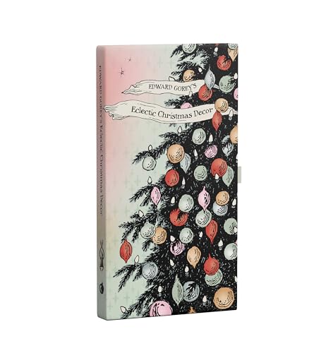 Edward Gorey Christmas Art Tower DIY Punch-Out Buildable Decor Set