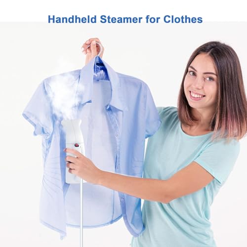 Handheld Clothes Steamer, Portable Travel Garment Steamer for All Fabrics