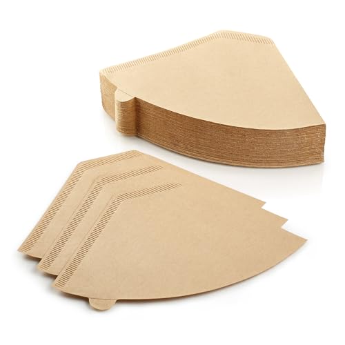 #4 Cone Coffee Filters, Unbleached Paper, 200 Count for 8-12 Cup Brewers