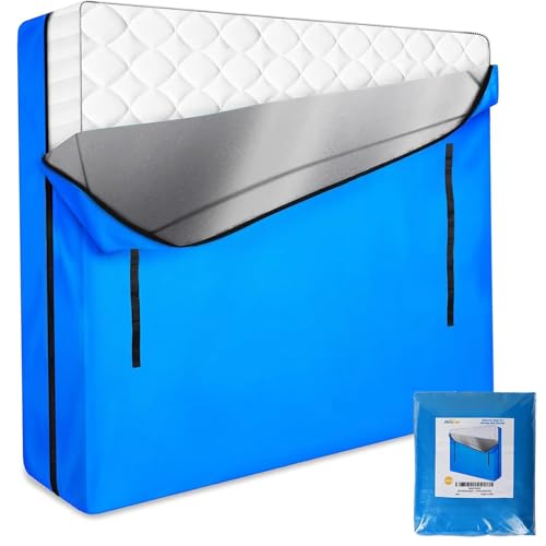 Mattress Storage Bag with Zipper and 8 Carrying Handles - King Size