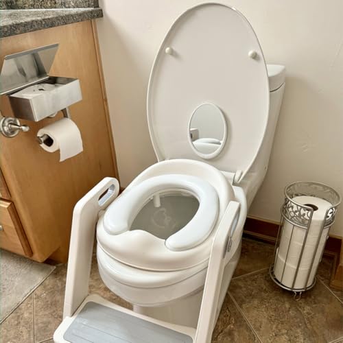 Toilet Mirror for Potty Training - Shatterproof Hygiene Aid for Kids