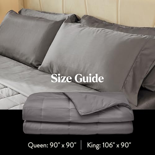 Cool-to-Touch King Size Comforter – Breathable, Lightweight Bedding for Hot Sleepers