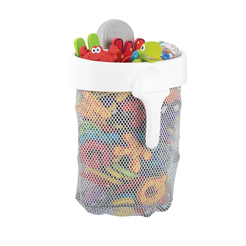 Nuby Quick-Dry Mesh Bath Toy Caddy & Storage Organizer with Suction Hanger