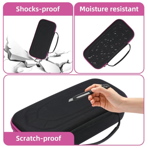 Hard EVA Travel Case for Handheld Garment Steamer, Portable Storage Bag