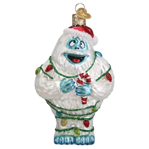 Bumble Glass Blown Christmas Ornament, Handcrafted Holiday Decoration