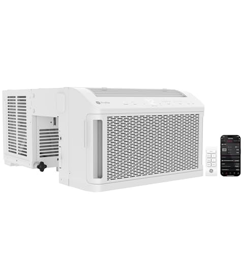 10,300 BTU Inverter Window Air Conditioner Ultra Quiet WiFi Smart AC Unit